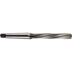 DORMER - 1-1/2" High Speed Steel 10 Flute Chucking Reamer - Exact Tooling