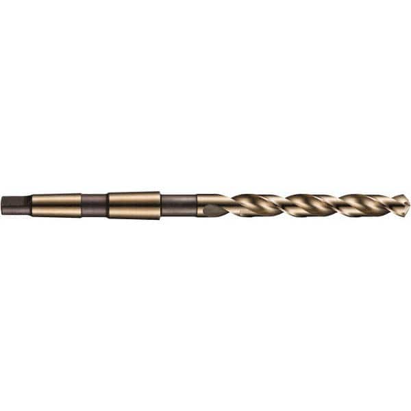 DORMER - 20.75mm, 2MT 118° Point Cobalt Taper Shank Drill Bit - Exact Tooling