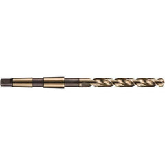 DORMER - 20.75mm, 2MT 118° Point Cobalt Taper Shank Drill Bit - Exact Tooling