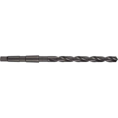 DORMER - 19.5mm, 2MT 118° Point High Speed Steel Taper Shank Drill Bit - Exact Tooling