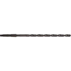 DORMER - 30mm, 3MT 118° Point High Speed Steel Taper Shank Drill Bit - Exact Tooling