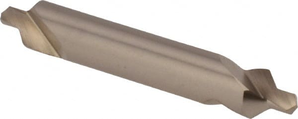 DORMER - #4 90° Incl Angle High Speed Steel Combo Drill & Countersink - Exact Tooling