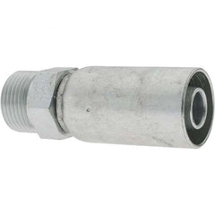 Value Collection - Male Steel Hydraulic Hose Male Rigid Fitting - -10 Hose Size, 5/8" Hose Diam - Exact Tooling