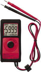 Amprobe - 2727721, CAT III, CAT II, 600 VAC, 450 VDC, Digital Auto Ranging Average Responding Compact Multimeter - 6 mOhm, Measures Voltage, Capacitance, Current, Frequency, Resistance - Exact Tooling