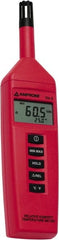 Amprobe - -4 to 140°F, 0 to 100% Humidity Range, Temp and Humidity Recorder - 3% Relative Humidity Accuracy, 0.1% RH, 0.1° F/C Resolution - Exact Tooling