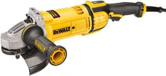 DeWALT - 7" Wheel Diam, 8,500 RPM, Corded Angle & Disc Grinder - 5/8-11 Spindle, 115 Volts, 15 Amps, Rear Exhaust - Exact Tooling