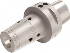 Seco - 12mm Hole Diam, C6 Modular Connection Shrink Fit Tool Holder & Adapter - 80mm Projection, 27mm Nose Diam, 47.5mm Clamping Depth, 40,000 RPM, Through Coolant - Exact Tooling