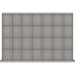 LISTA - 28-Compartment Drawer Divider Layout for 3.15" High Drawers - Exact Tooling