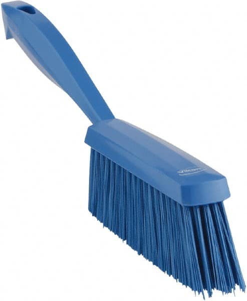 Vikan - Polyester Resin Set Bench Brush - 2" Bristle Length, 6-5/16" Long Head, Blue - Exact Tooling