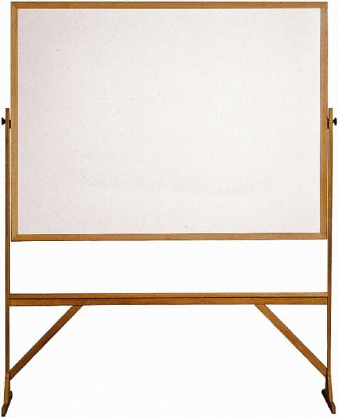 Ghent - 72" High x 53" Wide Reversible Dry Erase Board - Acrylate, 23-1/2" Deep - Exact Tooling