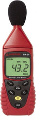 Amprobe - A and C Frequency Weight, LCD Display Sound Meter - 30 to 130 Decibels - Exact Tooling