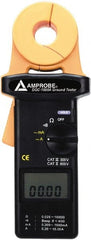 Amprobe - LCD Display Earth Ground Resistance Tester - Battery - Exact Tooling