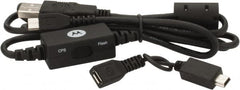 Motorola - Two Way Radio Programming Cable - Use with Motorola Two-Way Radios & Manual System or Systems without Cable Guide - Exact Tooling