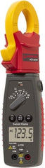 Amprobe - 3804941, CAT III, Digital True RMS Clamp Meter with 1.1811" Clamp On Jaws - 600 VAC/VDC, 400 AC Amps, Measures Voltage, Capacitance, Current, Resistance, Temperature - Exact Tooling
