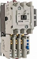 Eaton Cutler-Hammer - 240 Coil VAC, 27 Amp, NEMA Size 1, Nonreversible Open Enclosure NEMA Motor Starter - 3 hp at 1 Phase - Exact Tooling