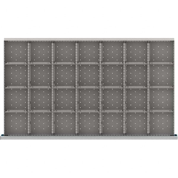 LISTA - 28-Compartment Drawer Divider Layout for 3.15" High Drawers - Exact Tooling