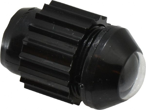 Norgren - 10-32 Female UNF Bottom Rotowink Pressure Indicator - 1 to 15 psiG, Black Unactuated Color & Green Actuated Color - Exact Tooling