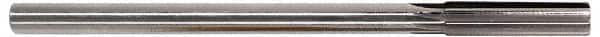 Alvord Polk - 1-1/8" Cobalt 10 Flute Chucking Reamer - Straight Flute, 7/8" Straight Shank, 2-7/8" Flute Length, 11" OAL - Exact Tooling