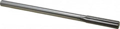Interstate - 11mm High Speed Steel Chucking Reamer - Straight Flute, Straight Shank, 1-3/4" Flute Length, 7" OAL - Exact Tooling