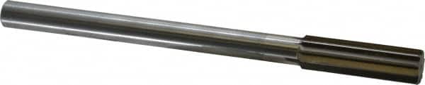 Interstate - 20mm High Speed Steel Chucking Reamer - Straight Flute, Straight Shank, 2-1/2" Flute Length, 9-1/2" OAL - Exact Tooling