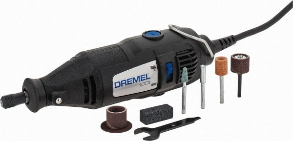 Dremel - 120 Volt, Electric Rotary Tool Kit - 35,000 RPM, 1.15 Amps - Exact Tooling