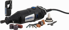 Dremel - 120 Volt, Electric Rotary Tool Kit - 15,000 to 35,000 RPM, 1.15 Amps - Exact Tooling