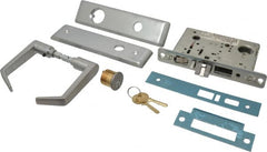 Yale - Extra Heavy Duty Entrance Lever Lockset - 2-3/4" Back Set, Standard Mortise Cylinder, Satin Chrome Finish - Exact Tooling