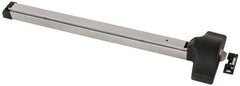 Yale - 30 to 36" Wide Door Range, Aluminum Painted Rim Exit Push Bar - Fits 30 to 36" Door, 2-1/2 Projection - Exact Tooling
