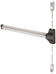 Yale - Right Hand Field Reversible, Surface Vertical Rod - Aluminum Finish, 30 to 36" Door Width, Grade 1 - Exact Tooling