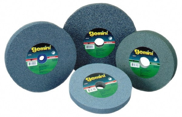 Norton - 14" Diam x 5" Hole x 1" Thick, I Hardness, 60 Grit Surface Grinding Wheel - Aluminum Oxide, Type 1, Medium Grade, 2,320 Max RPM, No Recess - Exact Tooling