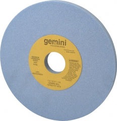 Norton - 7" Diam x 1-1/4" Hole x 1/2" Thick, L Hardness, 60 Grit Surface Grinding Wheel - Aluminum Oxide, Type 1, Medium Grade, 3,600 Max RPM, No Recess - Exact Tooling