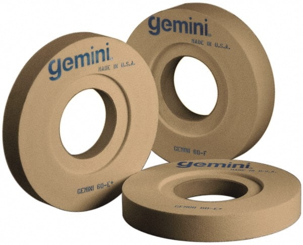 Norton - 14" Diam x 5" Hole x 2" Thick, H Hardness, 46 Grit Surface Grinding Wheel - Aluminum Oxide, Type 5, Coarse Grade, 1,775 Max RPM, One-Side Recess - Exact Tooling