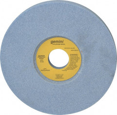 Norton - 7" Diam x 1-1/4" Hole x 3/4" Thick, K Hardness, 46 Grit Surface Grinding Wheel - Aluminum Oxide, Type 5, Coarse Grade, 3,600 Max RPM, One-Side Recess - Exact Tooling