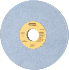 Norton - 7" Diam x 1-1/4" Hole x 1" Thick, J Hardness, 60 Grit Surface Grinding Wheel - Aluminum Oxide, Type 5, Medium Grade, 3,600 Max RPM, One-Side Recess - Exact Tooling