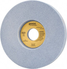 Norton - 7" Diam x 1-1/4" Hole x 1" Thick, K Hardness, 60 Grit Surface Grinding Wheel - Aluminum Oxide, Type 5, Medium Grade, 3,600 Max RPM, One-Side Recess - Exact Tooling
