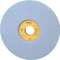 Norton - 8" Diam x 1-1/4" Hole x 3/4" Thick, J Hardness, 46 Grit Surface Grinding Wheel - Aluminum Oxide, Type 5, Coarse Grade, 3,600 Max RPM, One-Side Recess - Exact Tooling