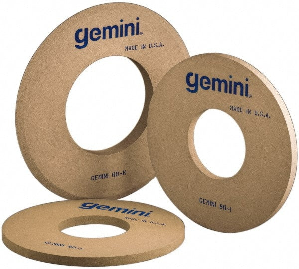 Norton - 16" Diam x 10" Hole x 4" Wide Centerless & Cylindrical Grinding Wheel - 80 Grit, Aluminum Oxide, Medium Grade - Exact Tooling