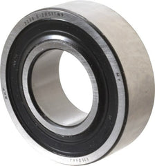 SKF - 30mm Bore Diam, 62mm OD, Double Seal Self Aligning Radial Ball Bearing - 20mm Wide, 2 Rows, Round Bore, 1,510 Lb Static Capacity, 5,350 Lb Dynamic Capacity - Exact Tooling
