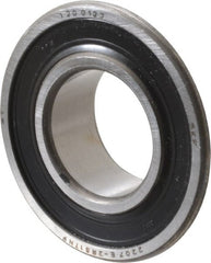 SKF - 35mm Bore Diam, 72mm OD, Double Seal Self Aligning Radial Ball Bearing - 23mm Wide, 2 Rows, Round Bore, 1,980 Lb Static Capacity, 6,900 Lb Dynamic Capacity - Exact Tooling