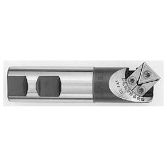 Chamfer Cutters - Adjustable Chamfer Cutter - 1.0000″ (1″) Shank Diameter - Exact Tooling
