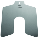 .25MMX75MMX75MM 300 SS SLOTTED SHIM - Exact Tooling