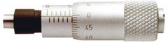 SPI - 1/2 Inch, 0.51 Inch Thimble, 0.2 Inch Spindle Diameter x Mechanical Micrometer Head - Exact Tooling