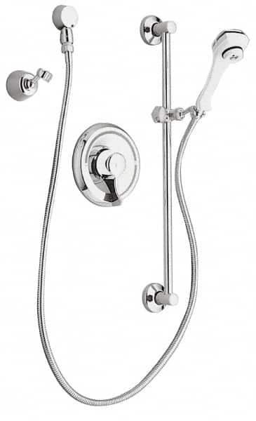 Moen - Concealed, One Handle, Chrome Coated, Steel, Valve and Flex Shower Head - Lever Handle - Exact Tooling
