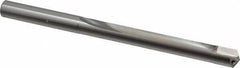 CJT - 1/2", 125° Point, Carbide-Tipped Straight Flute Drill Bit - Exact Tooling