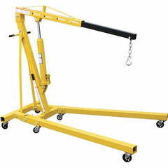 Vestil - 4,000 Lb Load Capacity, Steel Shop Crane - 5' 3/64" Span - Exact Tooling