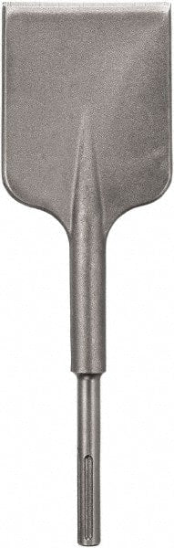 DeWALT - 5" Head Width, 16" OAL, 1-1/8" Shank Diam, Asphalt Cutter Chisel - SDS Max Drive, SDS Max Shank, Steel - Exact Tooling