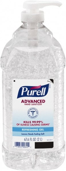 PURELL - 2,000 mL Pump Bottle Gel Hand Sanitizer - Exact Tooling