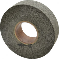 Brite Star - 8" Diam, 2" Face Width, 3" Center Hole, Fine Grade, Silicon Carbide Deburring Wheel - Convolute, Medium Density 8 Grade, 3,400 RPM - Exact Tooling