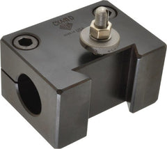 Aloris - Series CXA, #41D Boring Bar Tool Post Holder - 13 to 18" Lathe Swing, 2-1/4" OAH, 1-1/8" Centerline Height - Exact Tooling