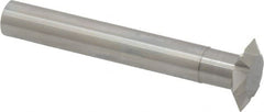 Accupro - 8 to 16 TPI, 0.06mm to 0.13mm Pitch, Internal/External Single Profile Thread Mill - 3/4" Noml Diam, 3/4" Cut Diam, 3/8" Shank Diam, 6 Flute, 0.22" Neck Diam, 3/8" Neck Length, 2-21/32" OAL, Bright Finish - Exact Tooling
